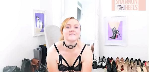 LiCK MY BOOTS, BITCH JOI - Shannon Heels